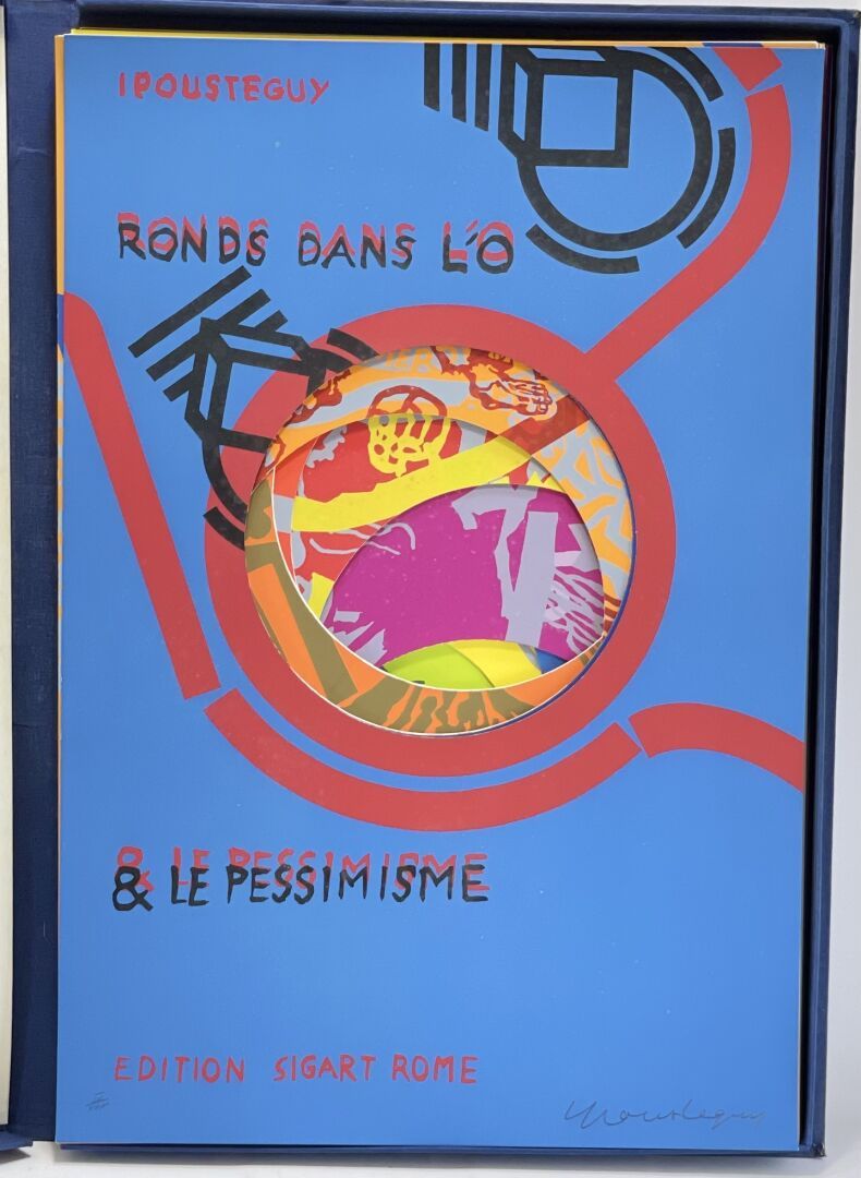 Couverture du livre Ronds dans l'o et le pessimisme par Ipoustéguy