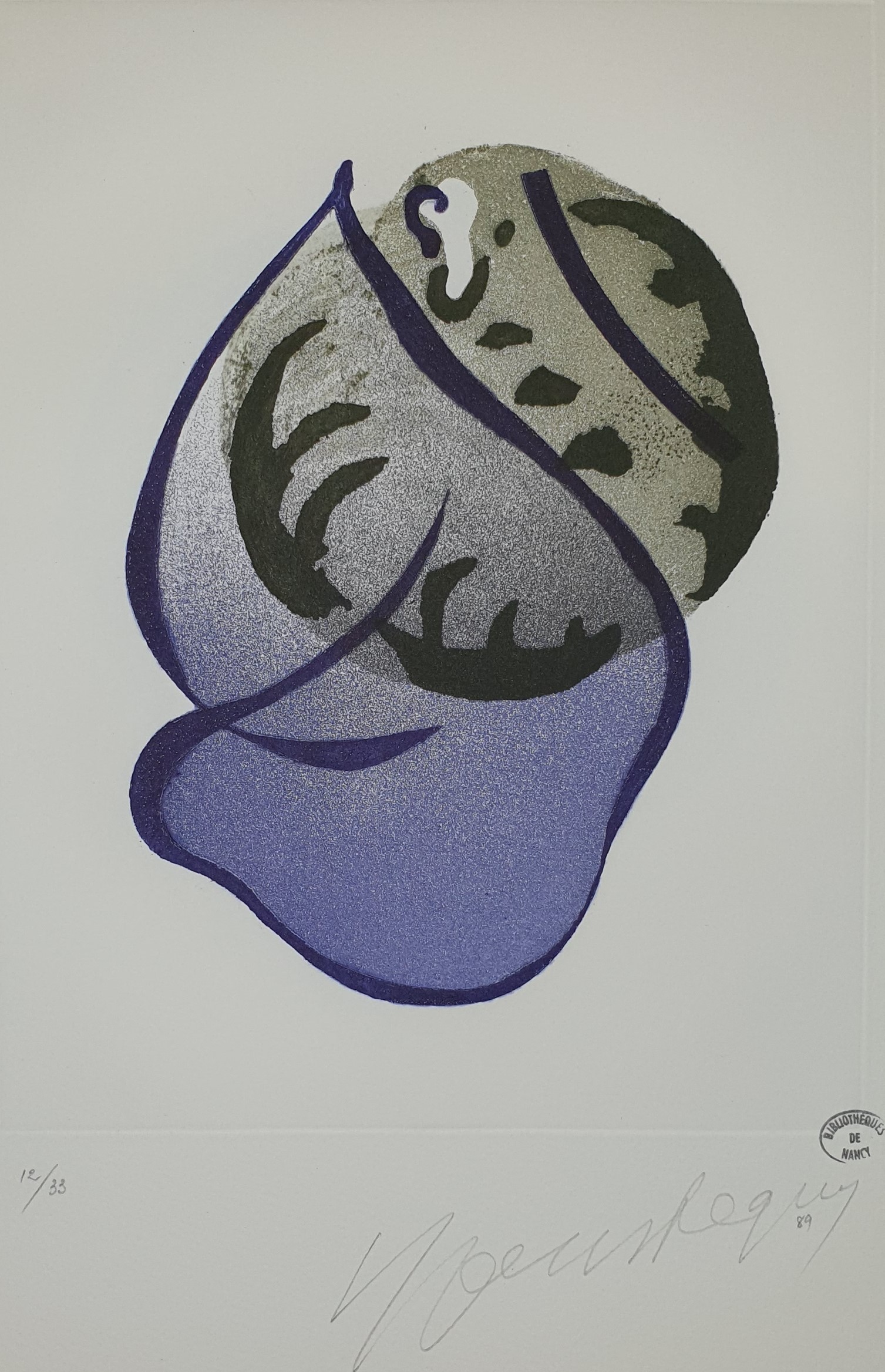 Affiche Ipoustéguy côté jardin